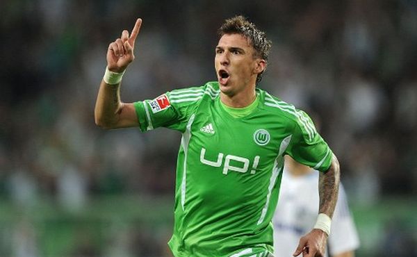 Mario Mandzukic vom VfL Wolfsburg