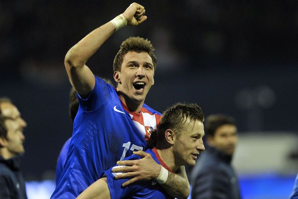 Mario Mandzukic und Ivica Olic