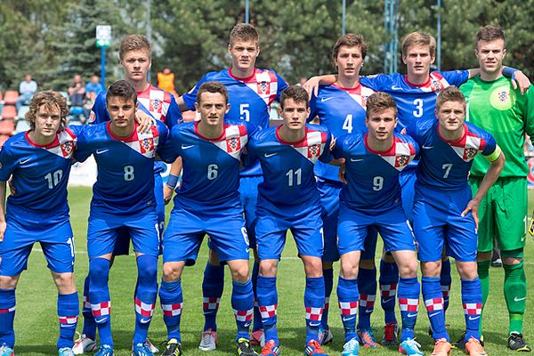 Die kroatische U17 Nationalannschaft