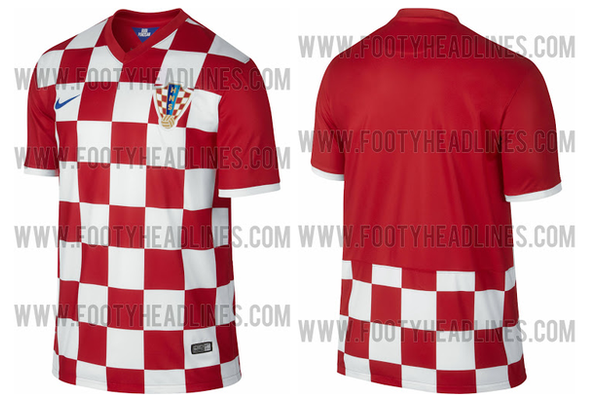 So sieht das neue Kroatien-Trikot zur WM 2014 aus!