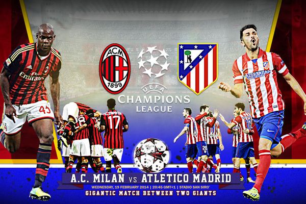 AC Mailand gegen Atletico Madrid im Livestream