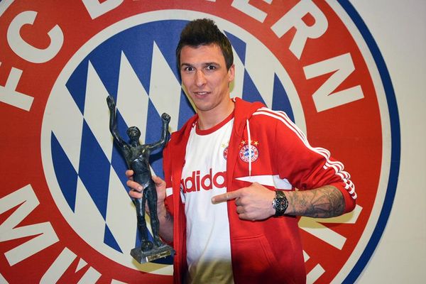 Mario Mandzukic ist Kroatiens Fußballer des Jahres