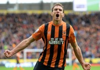 Nikica Jelavic trifft beim 2:0 Erfolg von Hull City