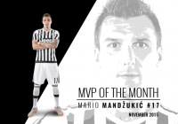 Mario Mandzukic ist Spieler des Monats November bei Juventus Turin
